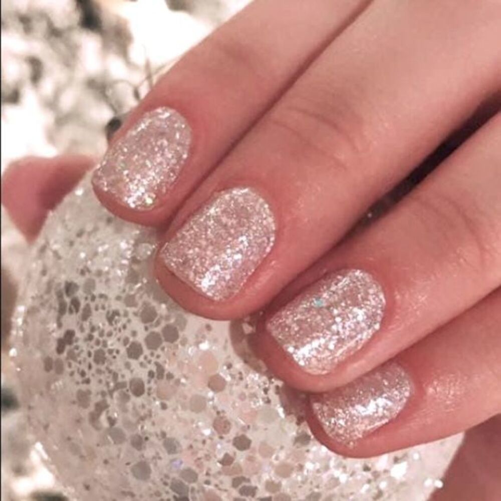 Color Street, Home Sleet Home, White Glitter shade